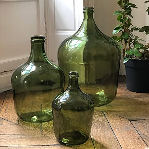 DECOCLICO-Bonbonne Dame Jeanne 34L-L40,000 x l40,000 x h56,000-Verre