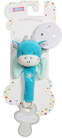 Gipsy- Accroche-tétine, 71245, Dragon, 6 x 8 x 17 cm