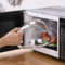 WENWELL Cubre Microondas, Cubierta de Salpicaduras para Alimentos, Tapa de Cocina de Vidrio Transparente, Plato con Ventilación de Vapor, Sin BPA, Plástico