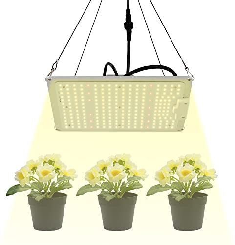 Kaichenyt LED Grow Lampe, Pflanzenlampe Vollspektrum Dimmbar für Zimmerpflanzen Aussaat Gemüsestadium und Blume Anzuchtlampe (-20~40℃)