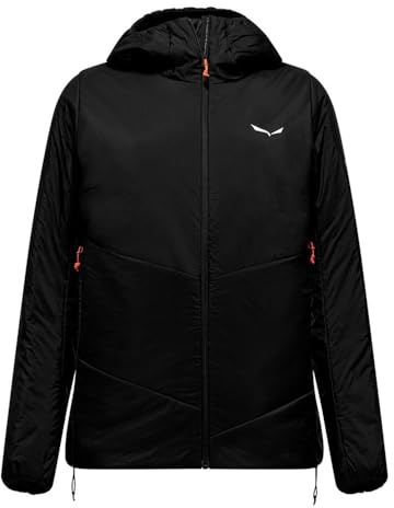 Salewa Puez Catinaccio 2 Tirol Wool Responsive Hooded Jacket W, black out, 2XL
