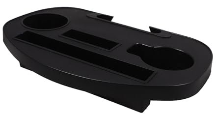 BEBEMOKO Accesorios para sillones reclinables portabebidas para Silla de Playa portavasos para Mesa portavasos para Silla de jardín portavasos reclinable sillas portavasos páginas Black