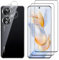 Lutree para Honor 90 5G Protector de Pantalla + Protector Cámara, [2+2 Piezas], Sin Burbujas 3D Cobertura Total Cristal Templado, HD Transparente Anti-Arañazos Película Protectora