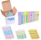 Kare & Kind Tubetti Balsamo Labbra Include Adesivi Scrivibili e Adesivi Stampati, Vuoti, Confezione da 3 x 25