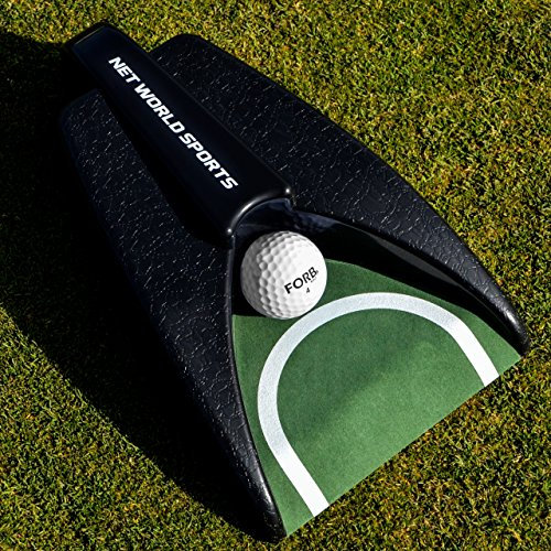FORB Golf Auto Putt Returner - Automatic Ball Launcher | Battery Powered Golf Putting Machine | Indoor/Outdoor | Home & Office Training Aid | Golf Accessories