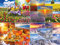 Edition Colibri VIER JAHRESZEITEN: 20-er Postkarten-Set Natur/Landschaften (20 verschiedene Motive) im Frühling, Sommer, Herbst und Winter