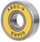 8 Stück Lager Skate Roller Bearing Skateboard Lager Longboard Roller Skate Lager für Skate Boards Ersatz(Gelb 9)