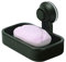 JJ.Accessory Saugnapf Soap Box Drain Saugwand Seifenschale Seifenhalter Ablagekorb Container für Badezimmer Küche