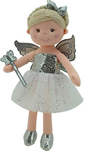 Sweety Toys 11797 - Muñeco de Peluche (45 cm), Color Plateado