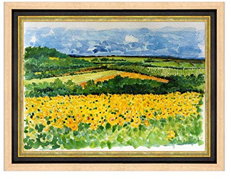 ConKrea Poster und Kunstdruck klassisch - Aquarell Toscana