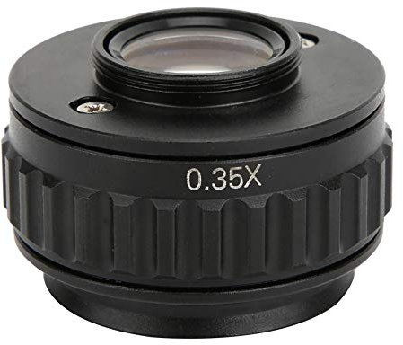 0.35X CTV Microscope Lens, Digital Industry Microscope Camera Lens Adapters for Trinocular Stereo Microscope