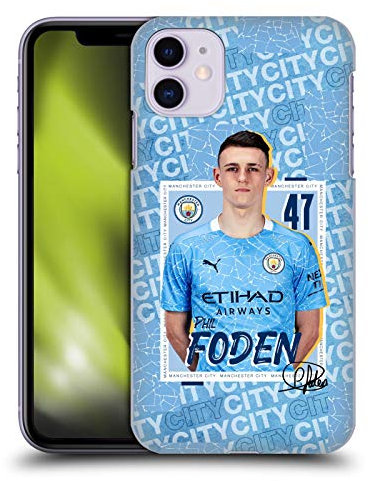 Head Case Designs Officially Licensed Manchester City Man City FC Phil Foden 2020/21 First Team Hard Back Case Compatible With Apple iPhone 11