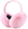 SEDEX Cache-oreilles pour Femme et Fille Accessoires de Ski Peluche Pliables pour Adultes Protection Contre le Vent Cadeau de Nouvelle Année pour L'hiver - Rose -