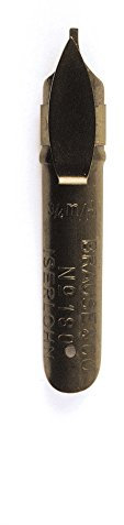 Brause 158007B - Packung mit 15 Banzugfedern 0,7mm, mit abgeschrägter Spitze und Reservoir für die westliche Kalligrafie, ideal für Kalligraphie, 1 Box