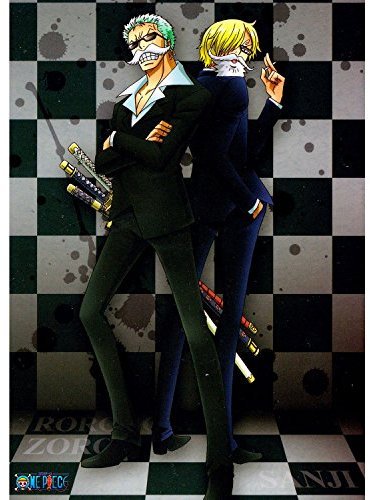 Poster Poster Bild Zeichnung Charakter Sanji und Zoro Incognito Manga One Piece