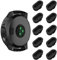 Lot de 10 protections de port de charge pour Fenix 7/7S/7X 5/5S/5X Plus/6S 6 6X, bouchons anti-poussière en silicone, compatibles avec Garmin Venu 2/Vivoactive 3/4/Instinct 2/Forerunner 935/45S/245,