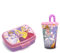 ICE TOYS porta merenda + borraccia con la cannuccia (Principesse)