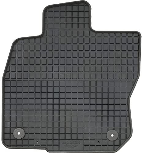 PETEX Passform Fahrer Gummimatte Premium 1-TLG schwarz