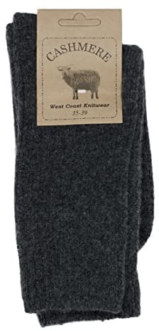 WEST COAST KNITWEAR Womens Fine Cashmere and Merino Wool Super Soft and Warm Socks