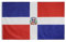 Stormflag Bandera República Dominicana 3x5ft/ 90x150cm poliéster 90g, 2 ojales de metal costura doble con ojal