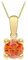 Amazon Essentials Halskette mit Anhänger aus 9-karätigem Gold, Geburtsstein für Januar (ehemals Amazon Collection)