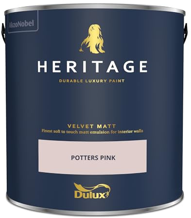 Dulux Heritage Paint (125ml Tester, Potters Pink)