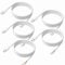 MEIRIYFA USB Type-C Pigtail Power Cable Cord, Type C Male 2 Pin Bare Wire Open End Extension Cable Connector 20AWG 5V/3A for USB C Equipment Installed or Replacement Repair DIY - 5PCS, 1M