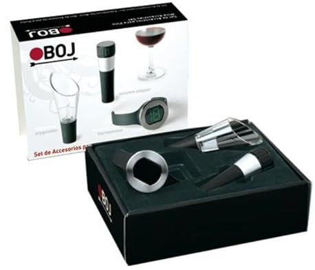Boj set accesorios para vino 3 pzas. 10125