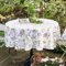 FRANK FLECHTWAREN Tischdecke Olive Garden, rund, abwaschbar, wasserabweisend, 50% Baumwolle, 50% Polyester Maße: Ø 160 cm