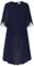 Hanna Nikole Damen Kurze Ballkleider Slim Fit Bleistift Kleider für Hochzeit Dunkelblau M