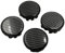 4 Pièces Car Cache Moyeux pour Volkswagen Golf VII Alltrack 2017-2020, Centre de Jante Capuchons Moyeu Roue Bouchon Accessoires de DéCoration Antirouille Haute Qualité,A