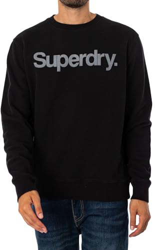 Superdry Herren Core Logo City Sweatshirt mit Rundhalsausschnitt