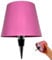 Brabola Wireless Bottle Lamp, Wine Bottle Light Kit 3 Color Dimmable Battery Operated Rechargeable Touch Table Lamp Shade for Restaurant, Bar, Home, Office, Christmas (Pink)