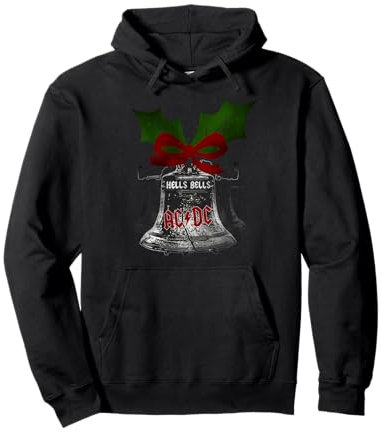 Offizielles AC/DC Hells Bells Weihnachten Merch für Fans Pullover Hoodie