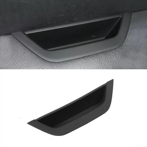 RHD Black Side Door Handle, Pull Trim Compatible With For BMW X3 F25 X4 2011-2017, Inner Door Pull Handle Trim Cover Kits Replacement