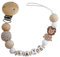 Schnullerband mit Namen für Mädchen & Jungen personalisierte Baby Geschenke (Löwe)