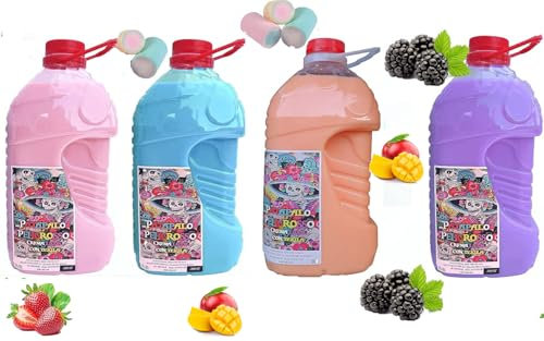 PACK AHORRO 4 UNIDADES 3LITROS CREMA CON TEQUILA FRESA, NUBE, MORA Y MANGO