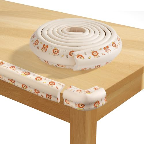 Kantenschutz Baby Kantenschutz Selbstklebend Eingedickt Eckenschutz Kind Möbel Stoßfänger Baby Proofing für Bett und Tischkanten