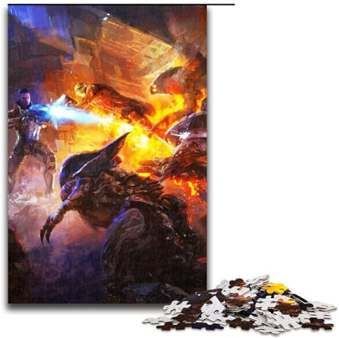 Mass Effect Andromeda 1000 teiliges Puzzle für Erwachsene als Geschenk geeignet für Jugendliche ab 14 Jahren 75 x 50 cm
