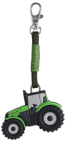 Step by Step Happy Charms „Tractor“, 1-teilig, 1 Anhänger, Traktor, passend zum Schulranzen oder Vorschulrucksack