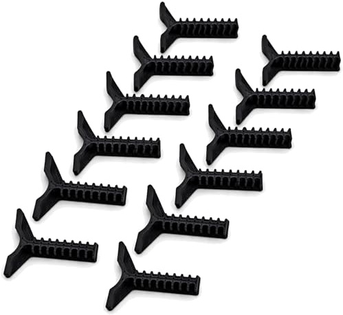 Blumenkasten Befestigungsclips 12er Set Corsica Flower Bridge Halter Clips | BURI, Balkonkastenhalter, Geländerbefestigung, sicherer Halt, kompatibel, wetterfest, Pflanzzubehör, einfache Montage, robust