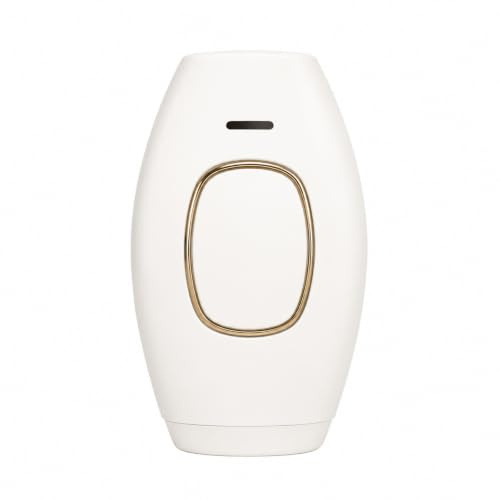 Loop Solippy Épilateur Lumière Pulsée IPL, Appareil d’Épilation à Lumière Pulsée, 5 Intensités, Mode Auto et Manuel, pour Jambes, Bras, Aisselles et Maillot (Blanc)
