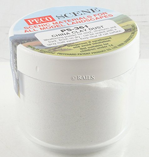 Pecoscene Weathering Powder China Clay Dust - Any Scale