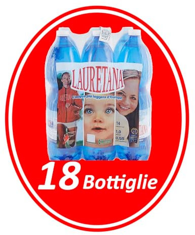 Acqua LAURETANA NATURALE 1.5L (Promozione Sales & Service) Pack C