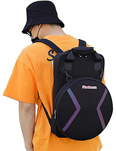 MoonEmbassy Silent Drum Pad Tasche für 30,5 cm, Schlagzeug-Übungspad-Tasche, wasserdicht, mit verstellbaren Doppelgurten, Dumb Drum Practice Pad Tasche