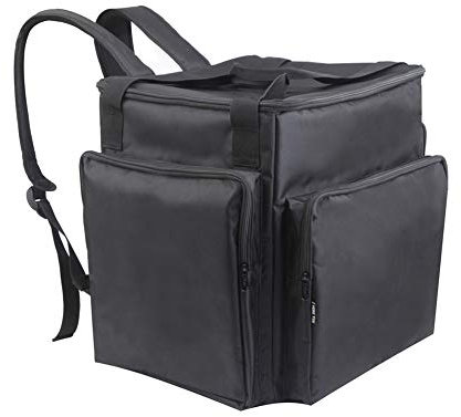 Hallart Mini ITX PC-Computer-Tasche, Reise-Aufbewahrung, Tragetasche, wasserdicht und stoßfest, schwarz