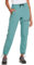 baleaf Damen Outdoorhose Wanderhose Wasserdicht Schnelltrocknend Leicht Trekkinghose Capris UV Schutz UPF 50 Funktionshose mit Reißverschlusstasche Regular Version Grün M