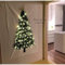 KUSO Weihnachtsbaum-Tapisserie mit LED-Stern-Licht Merry Christmas, Wandbehang, Kunst-Wandteppiche für Fotografie, Decke, Festival-Dekor (klein)