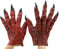 YJZQ Guanti in lattice per adulti, per Halloween, con chiodi, da donna, da uomo, animale, diavolo, guanti per Halloween, cosplay, feste in costume