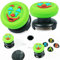 Playrealm FPS Thumbstick Grip Agarres Pulgar Extensor Y Silicona Apretón Cubrir Grip 2 Sets para Xbox Series X/S & Xbox One Mando (joker verde)